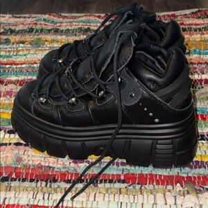 Steve Madden Kids Black Sneakers